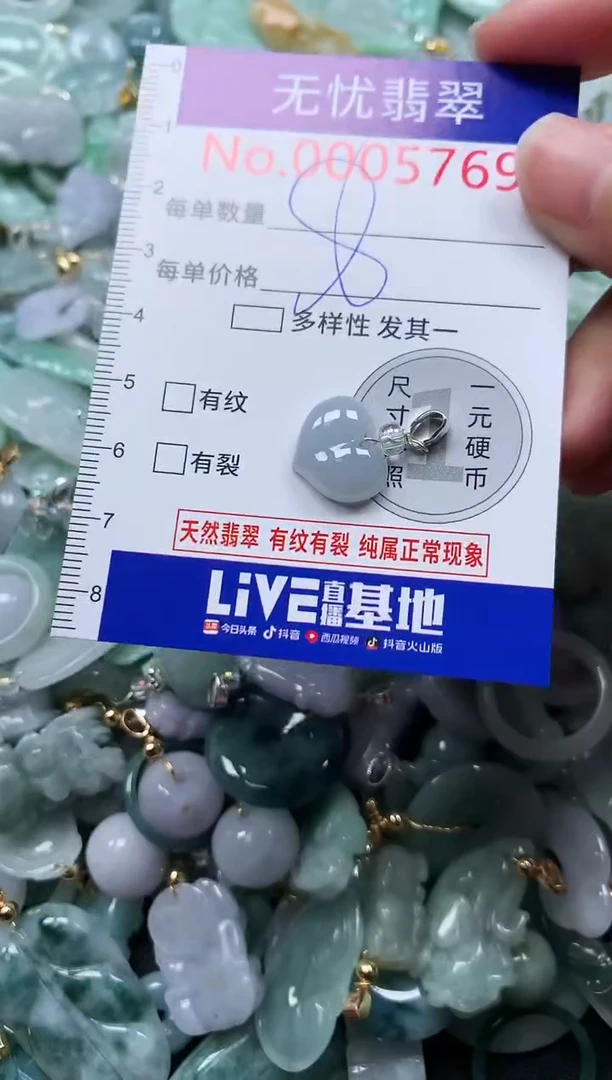 颈饰未镶嵌翡翠5769