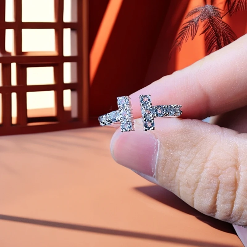 海蓝宝戒指，天然彩宝，，颜值巨高