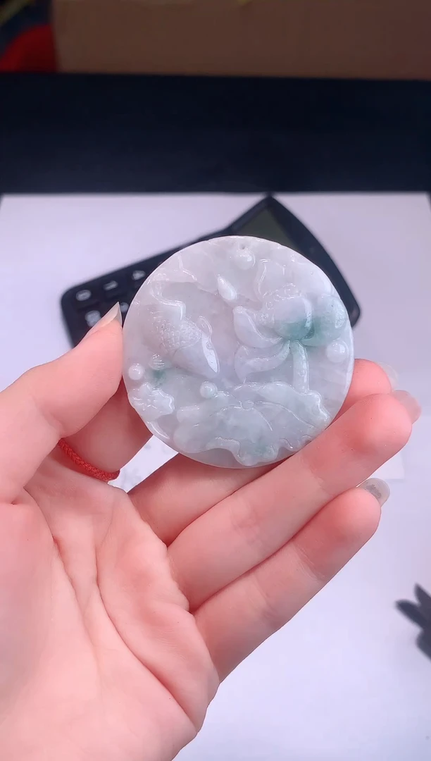 颈饰未镶嵌翡翠0芹0翡翠珠宝485