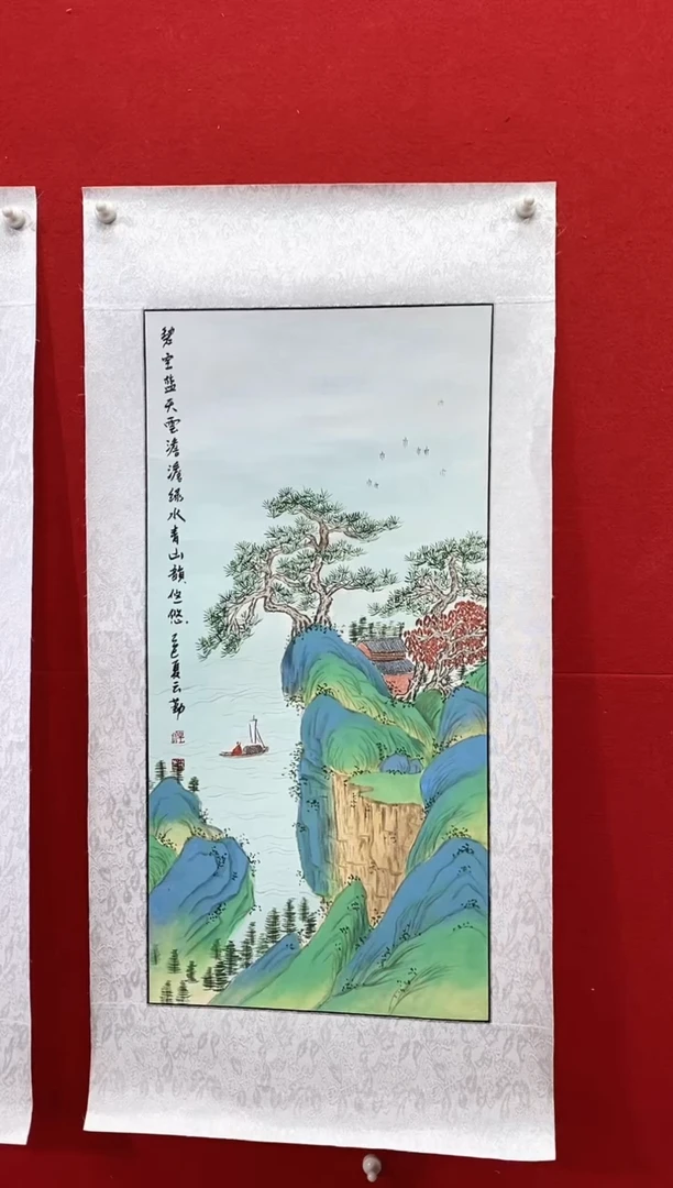国画国画NYQ杰牛云勤老师作品