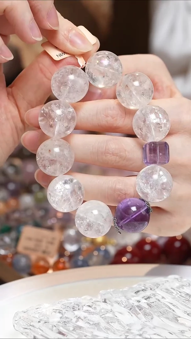 未镶嵌手串水晶粉阿塞手串·MM0025NOV073L211