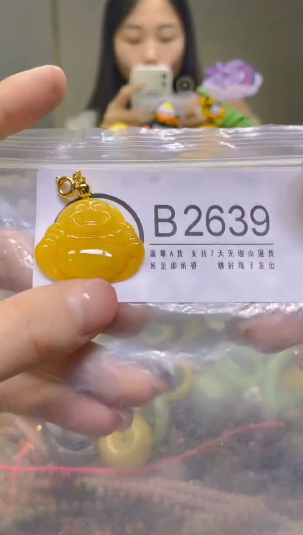 翡翠未镶嵌颈饰/B/翡翠A货，一件也是批发价