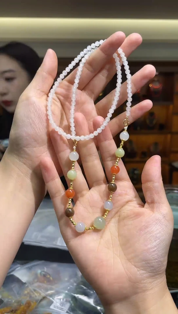 颈饰未镶嵌和田玉（多样性发一件）