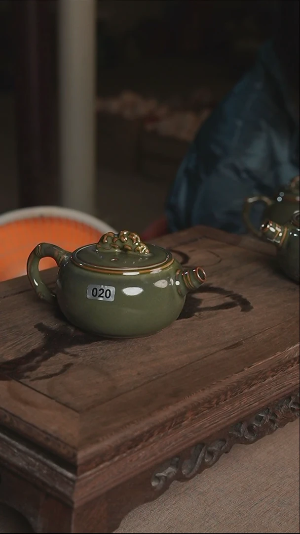 杯020号茶叶末南瓜壶