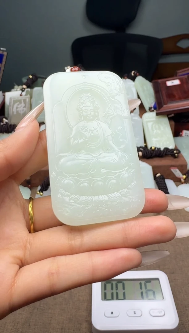 【闪购商品】和田玉颈饰未镶嵌和田玉挂件