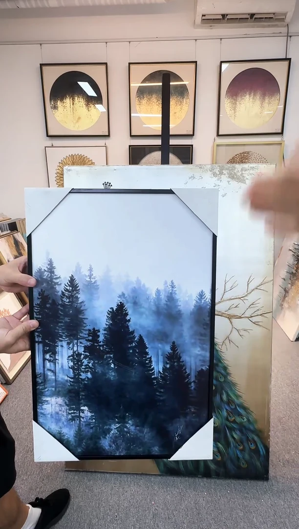 168现代艺术装饰画油画40cm*60cm