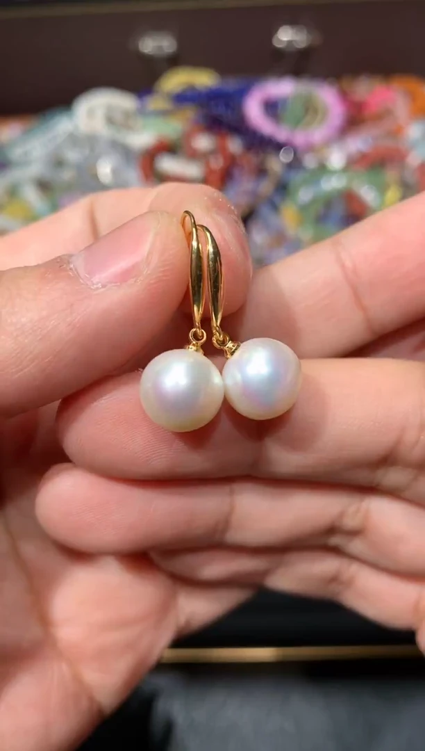 未镶嵌耳饰淡水珍珠P16【多样性发其一】