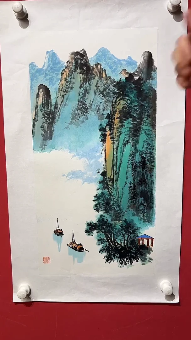 国画陈之谦-2平尺-国画