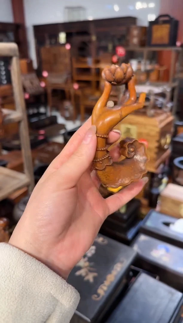 【闪购商品】木木艺黄杨木佛手摆件208.8888