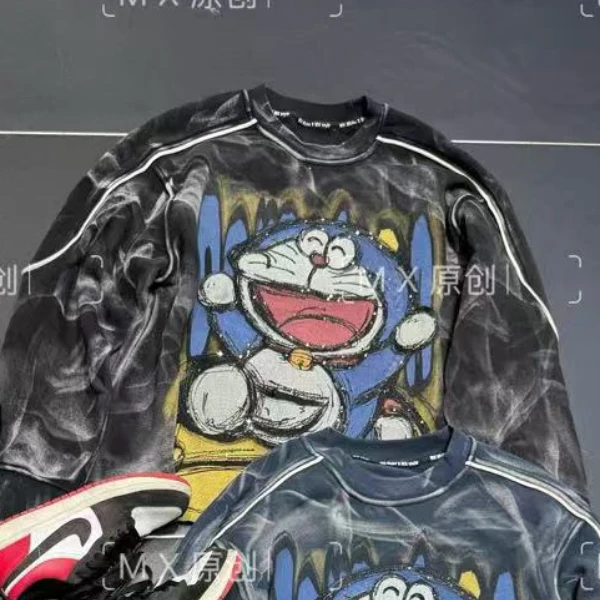 FL二龙欧货【叮当猫卫衣加绒冬季新款】51050