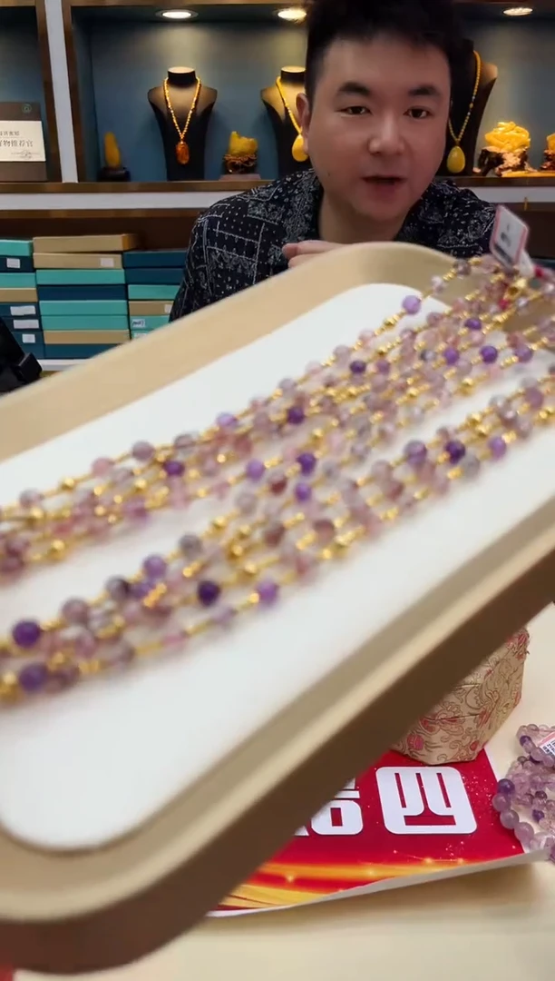 未镶嵌手链水晶多样性发一@@ZY50410005