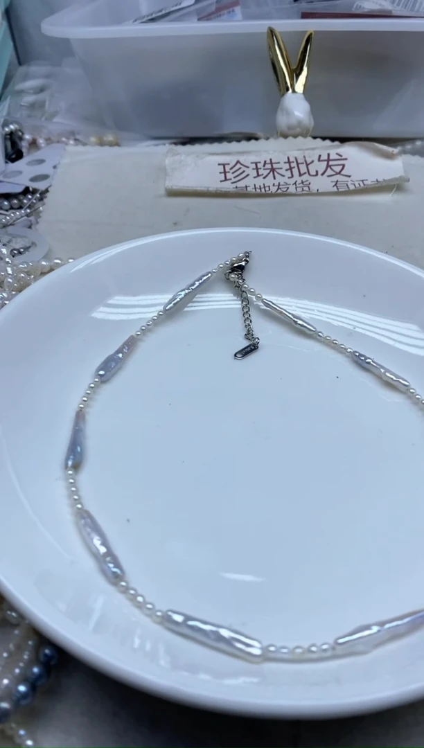 淡水珍珠未镶嵌颈饰99
