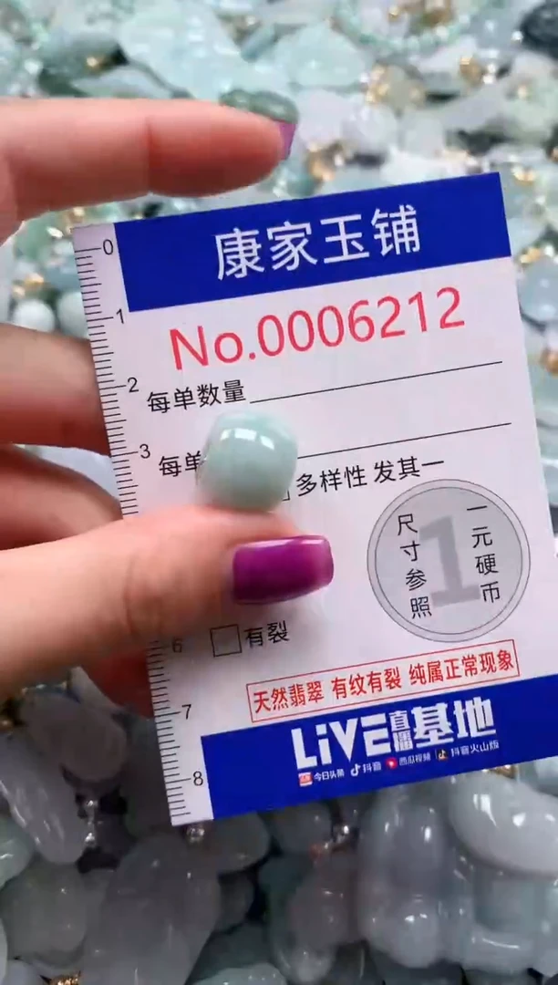 颈饰未镶嵌翡翠6212