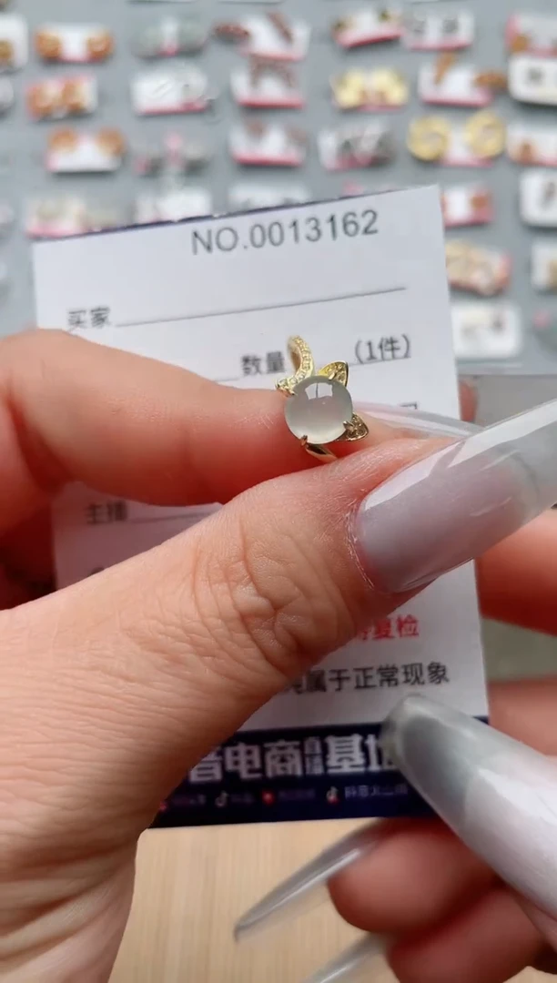 【闪购商品】翡翠戒指银S925镶嵌·