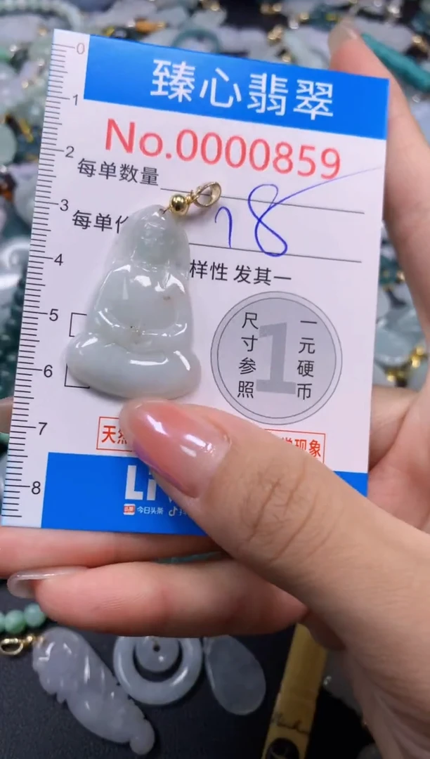 颈饰未镶嵌翡翠859