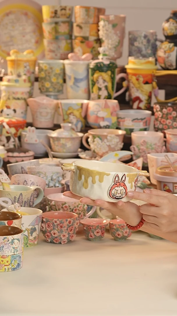 其他景德镇釉下彩手绘设计师款陶瓷