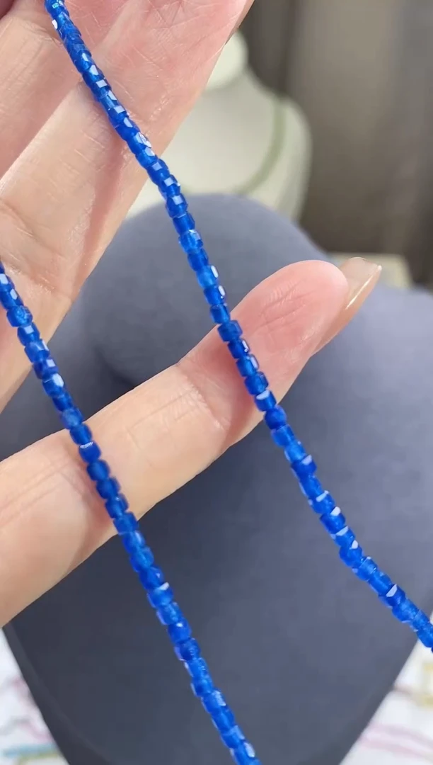 【闪购商品】尖晶石颈饰银S925镶嵌诗颜珠宝SYZB98