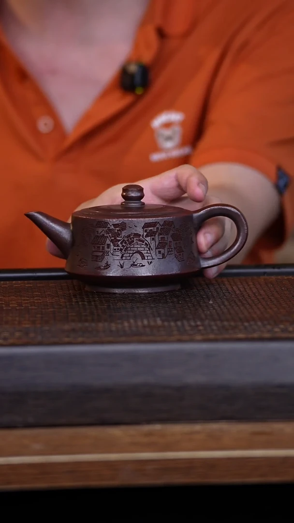 茶壶紫砂宜兴手工原矿紫砂壶001