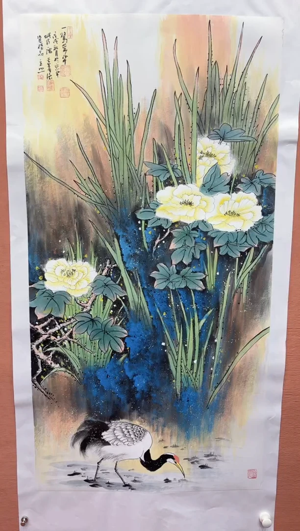 国画师立照老师国画作品