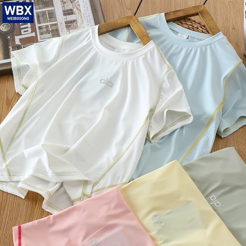 男童短袖t恤儿童纯色速干打底衫中大童夏季上衣男孩半袖2025新款