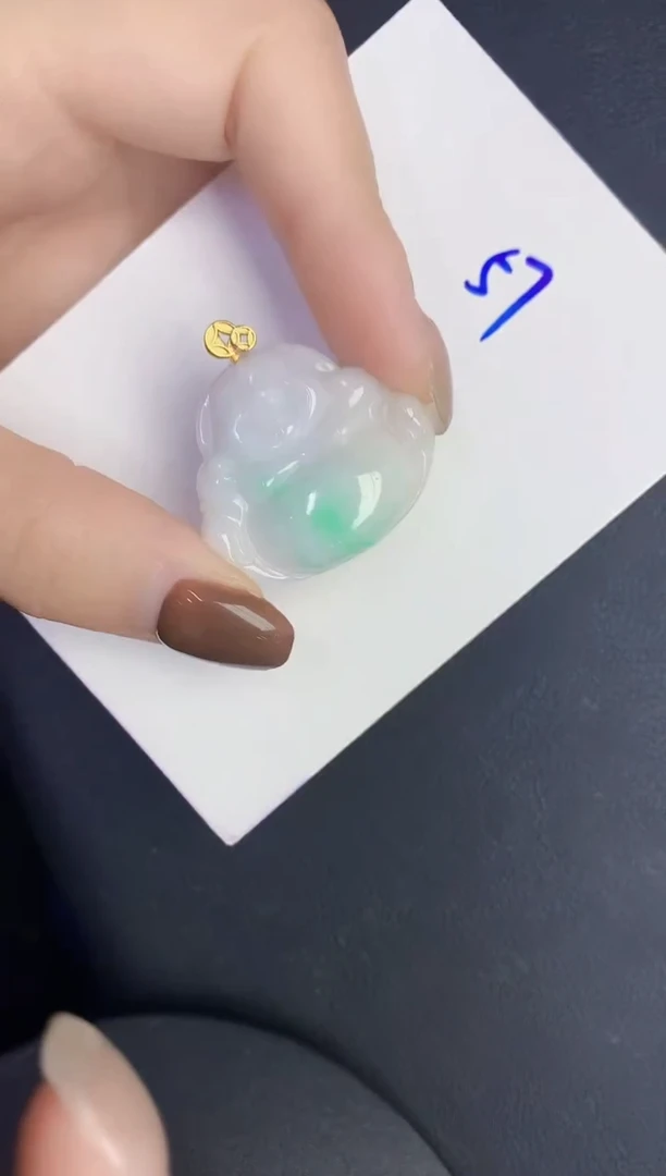 颈饰未镶嵌翡翠缅甸天然翡翠A货