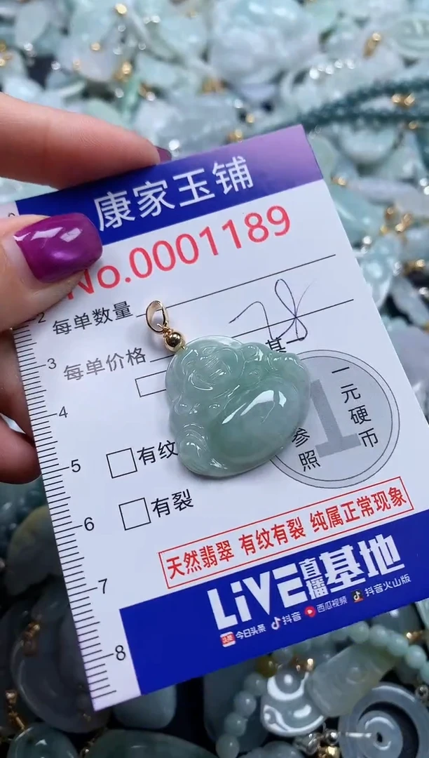 颈饰未镶嵌翡翠1189