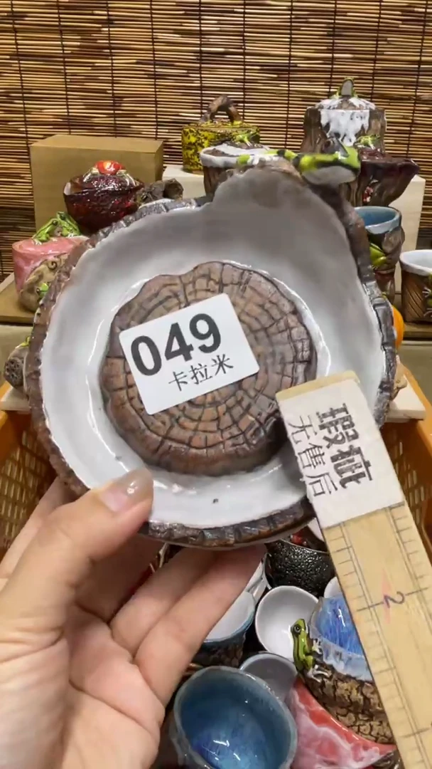 用****1049精美粗陶手工柴烧