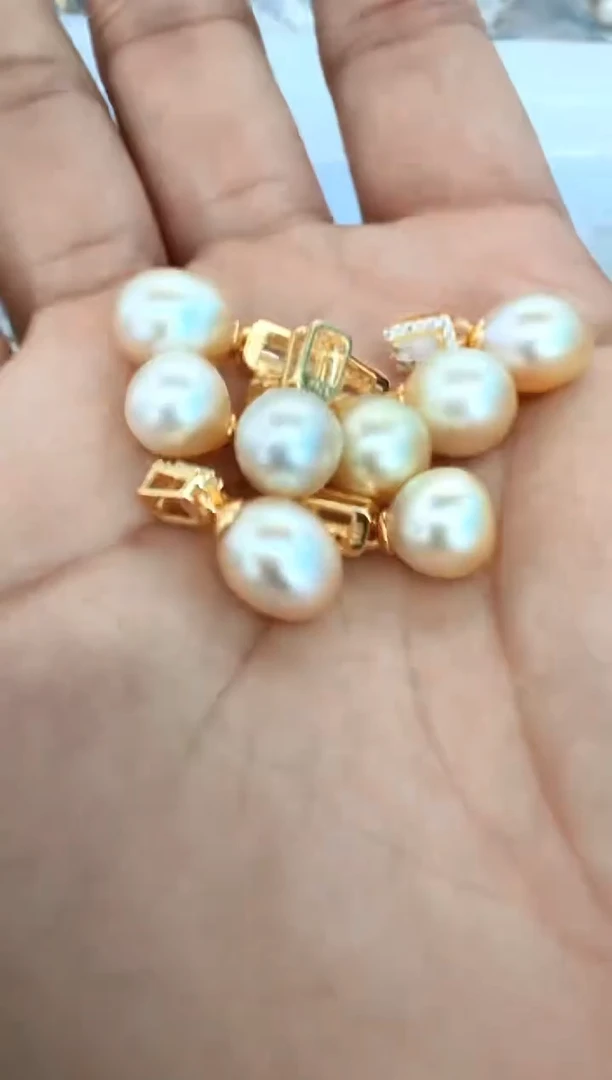 【闪购商品】海水珍珠颈饰银S925镶嵌发其一
