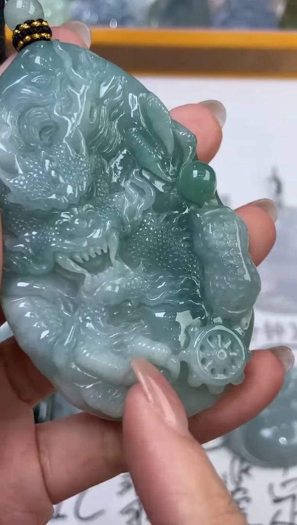 翡翠挂件未镶嵌315596