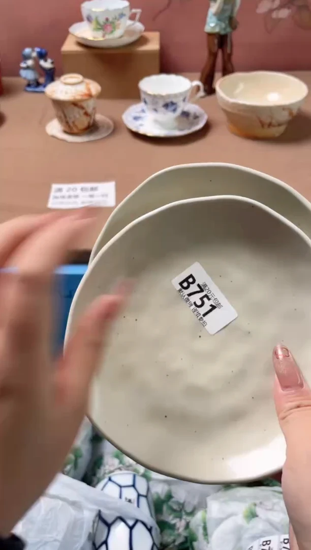 瓷片燕*归瓷器瓷器B751