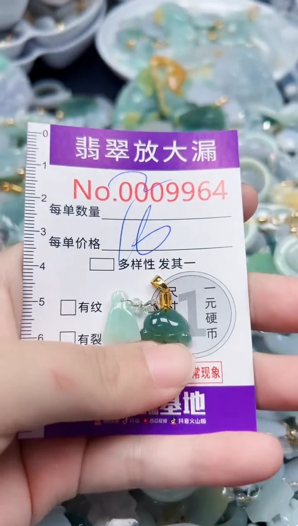 颈饰未镶嵌翡翠9964