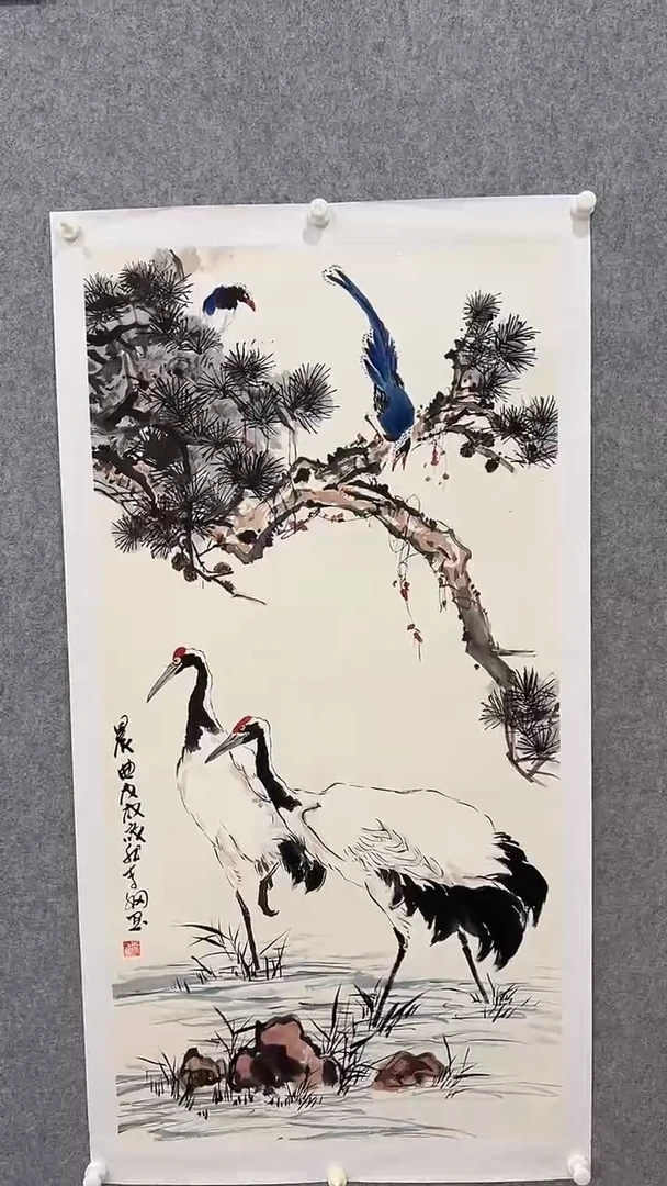 国画李纲-8平尺-国画作品
