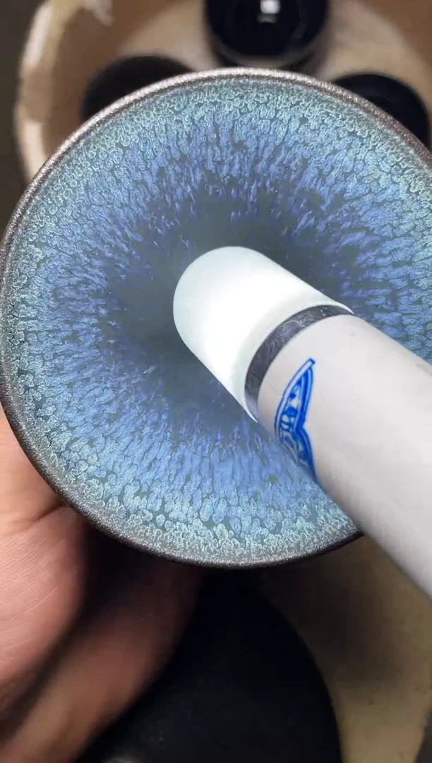 【闪购商品】茶盏叶紫建盏瓷器叶紫112