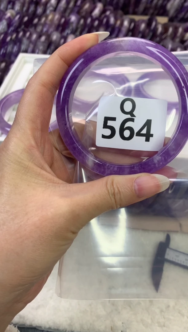 【闪购商品】水晶水晶手镯Q未镶嵌564-62