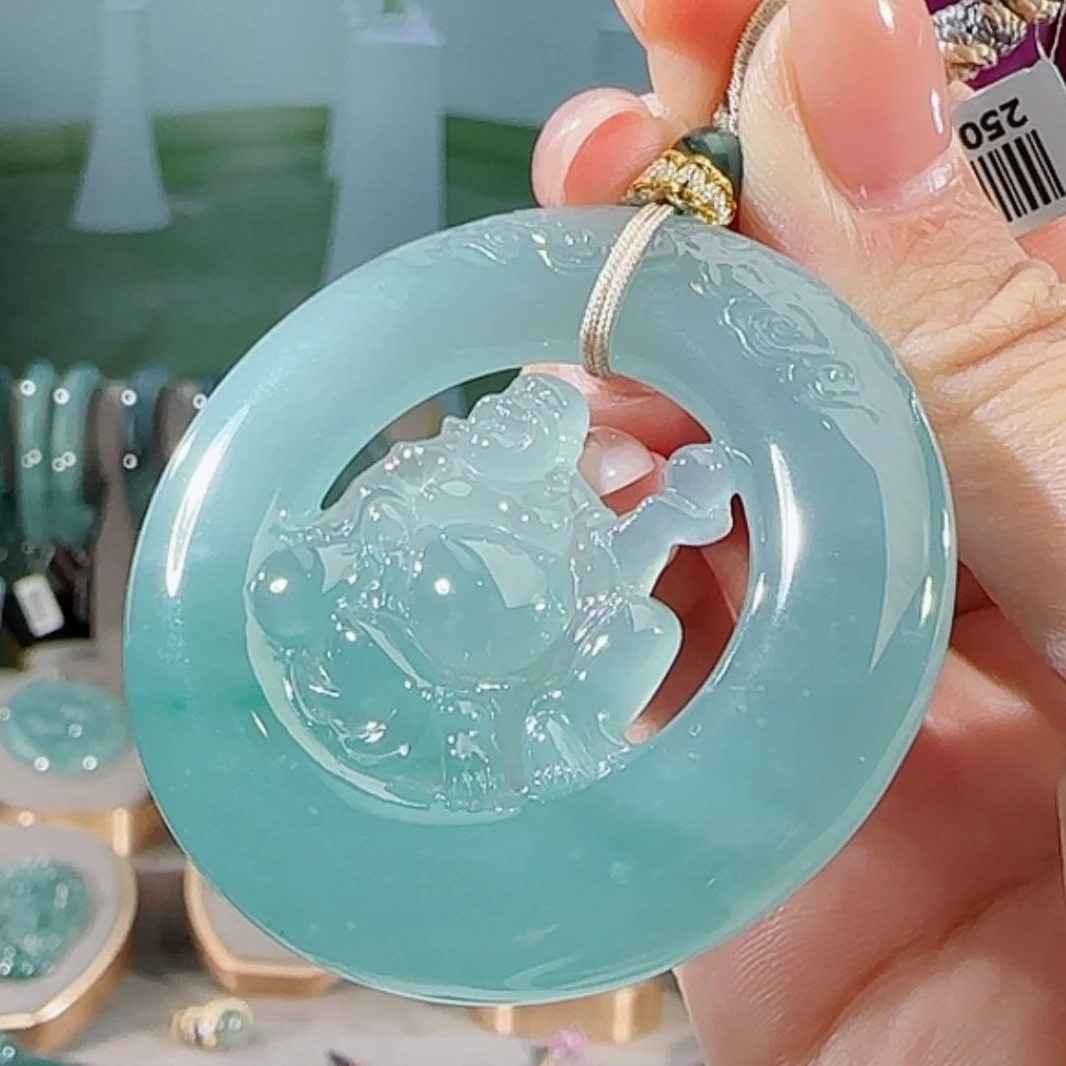 【瑞老板翡翠】翡翠佛公吊坠（多样性发一）