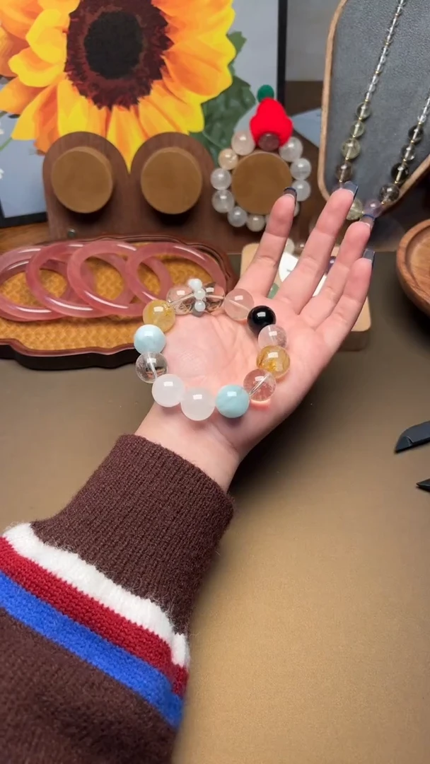 未镶嵌手串水晶1