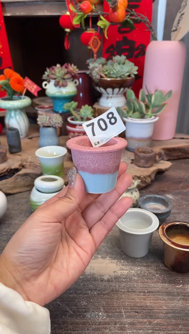 【闪购商品】摆件708福利知木小芳花盆