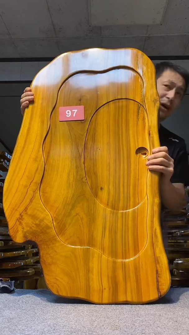 实木茶盘 一物一拍(不含配件）