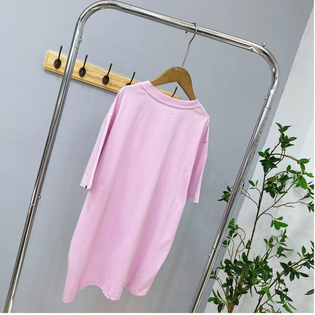 016夏季舒适成人短袖粉色（乐）