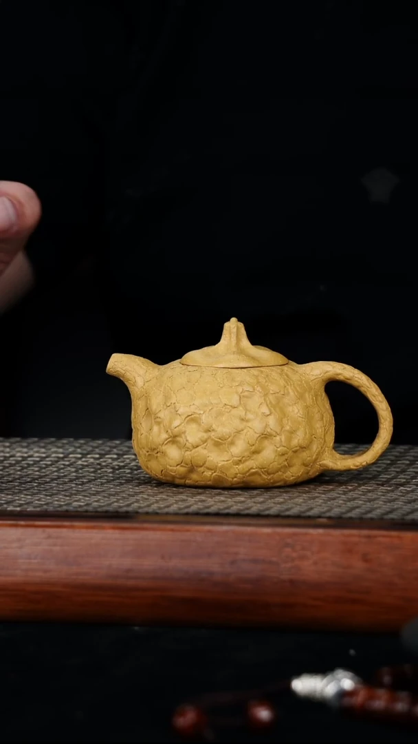 茶壶紫砂原矿黄金段泥南瓜供春200cc