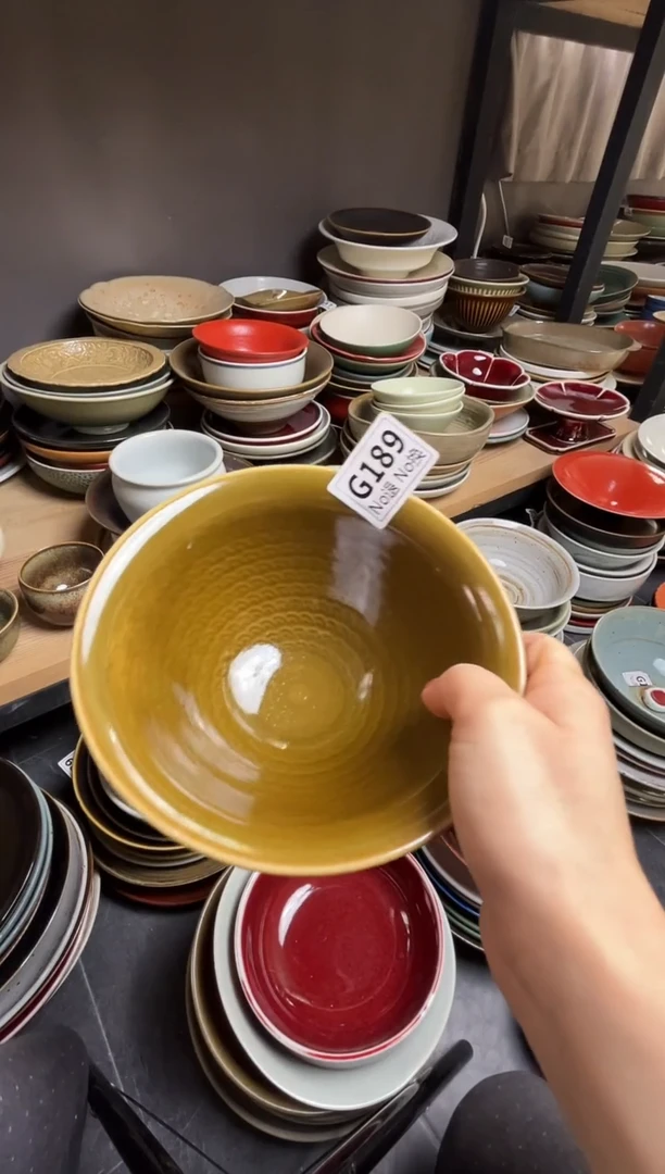 瓷片灵*g189梅子青孔雀碗福利