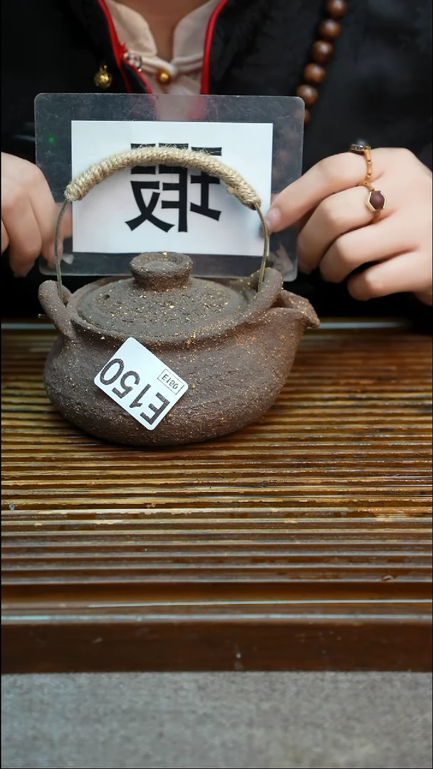 万古烧粗陶手工手做茶具