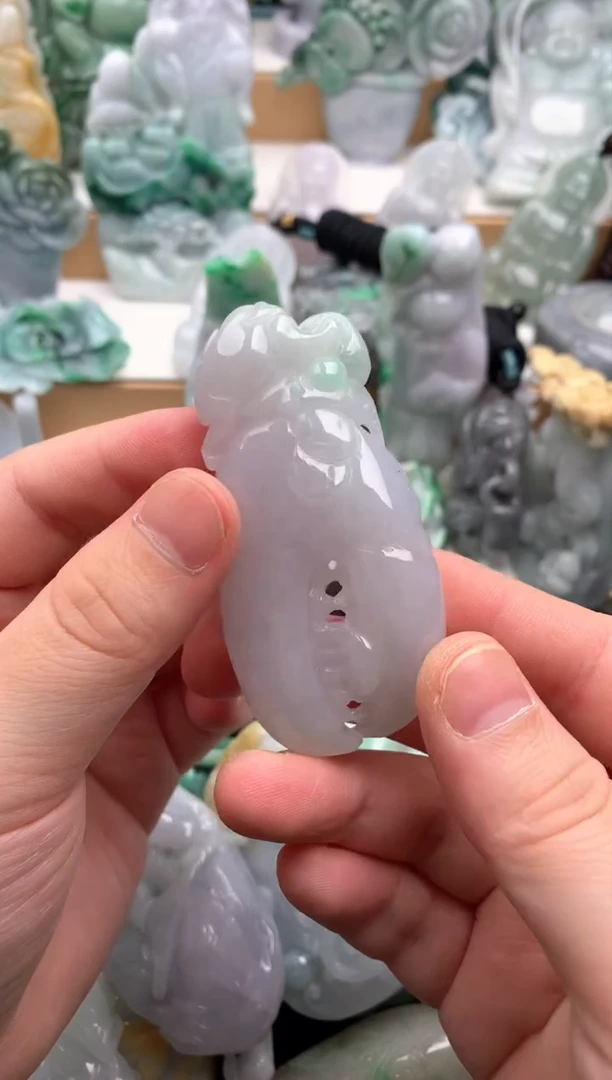 吊坠(不含链)未镶嵌翡翠1