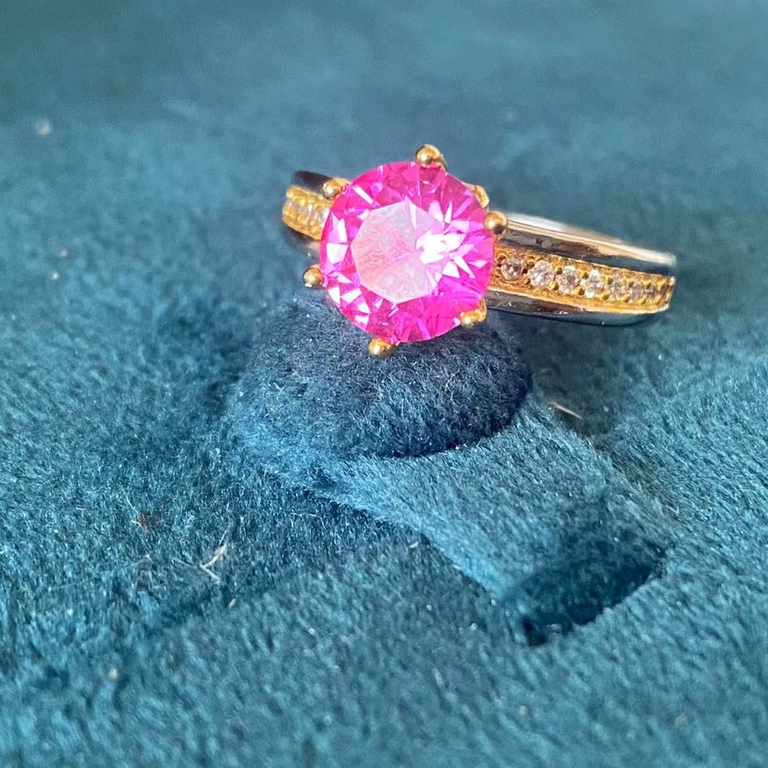 【南非库里南】NFKLN  粉色镶嵌戒指 065