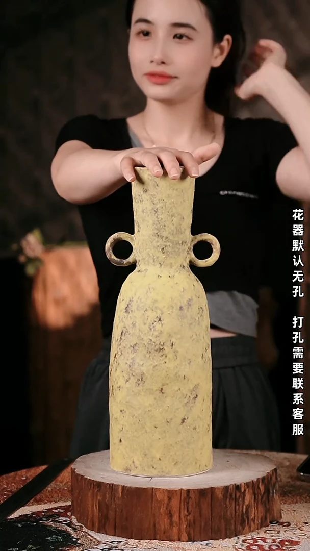 摆件景德镇花器摆件8*26