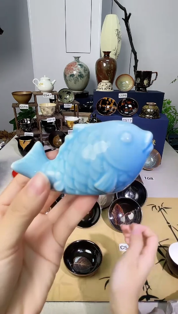 黄***纸【特价小蓝鱼】吉州窑单盏单杯单个品类
