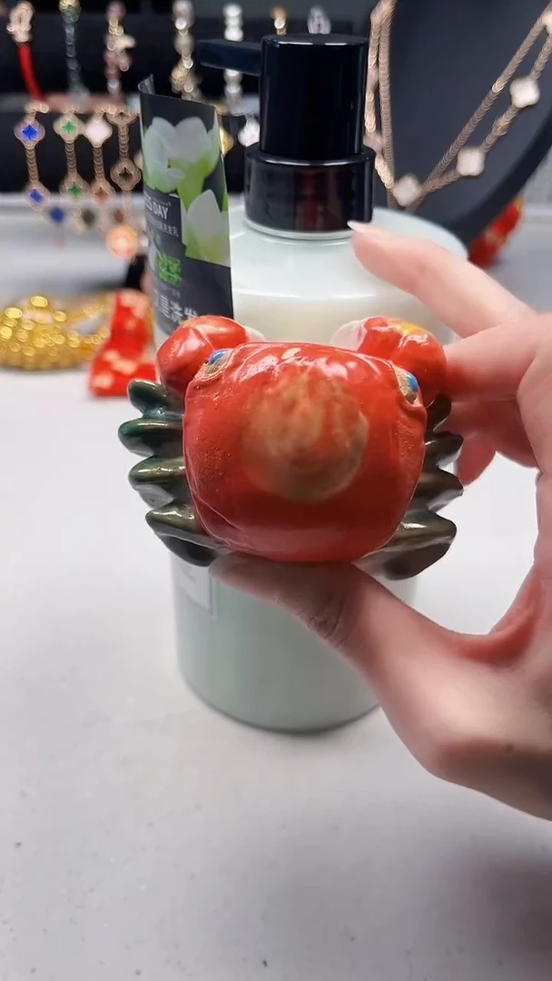 瓷片陶茶周边666文玩多人小苍兰洗发水