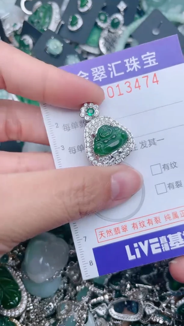 【闪购商品】翡翠颈饰未镶嵌13474....1