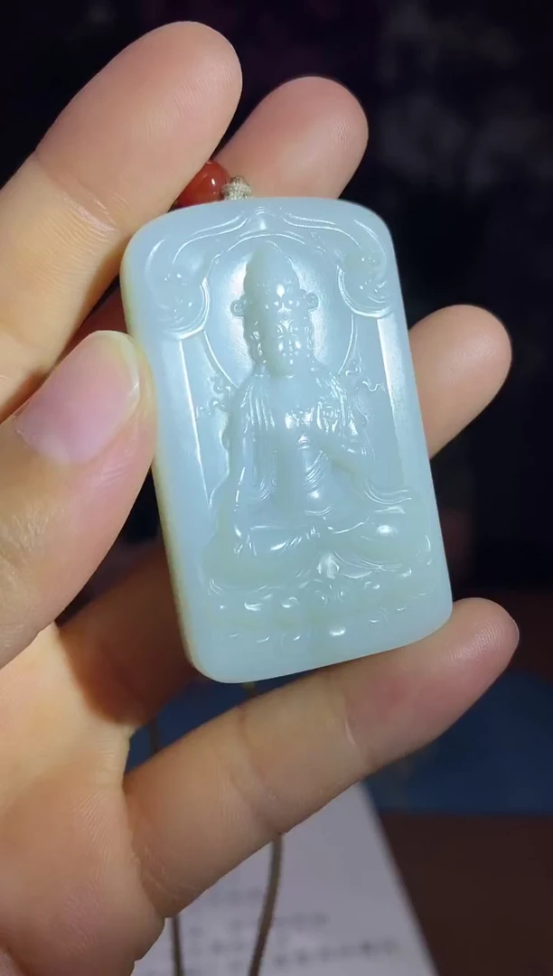 和田玉未镶嵌颈饰D419