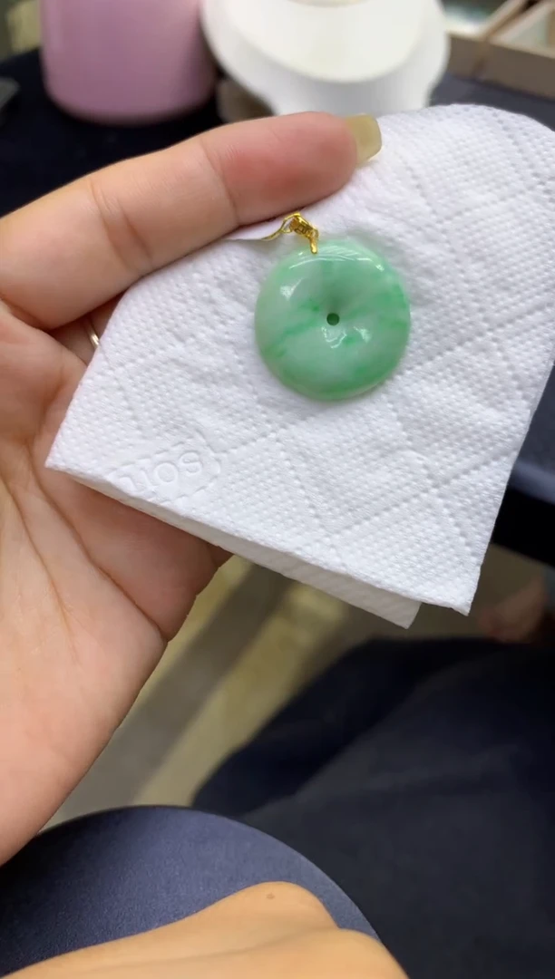颈饰未镶嵌翡翠天然缅甸A货翡翠